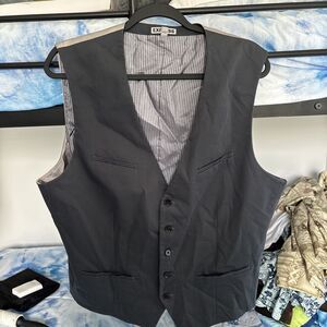 EXPRESS Men’s Suit Vest Size XL Gray